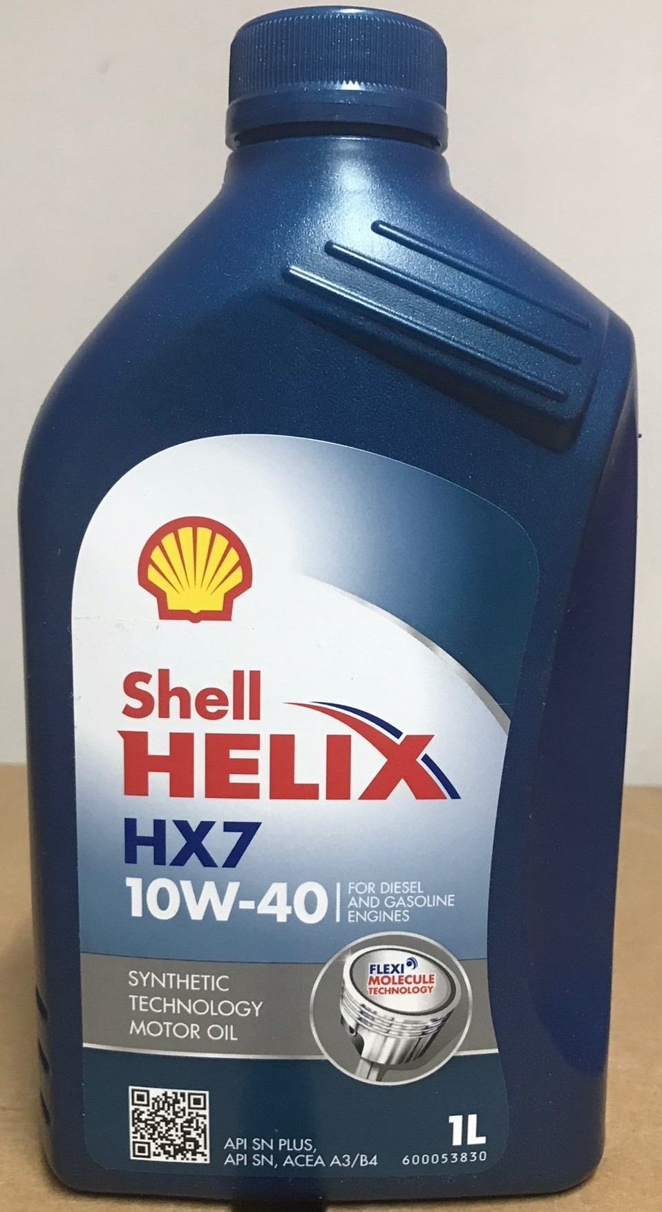 SHELL HELİX HX7 10W40 1 LT